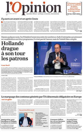 Cover of L'Opinion