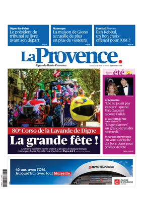 Cover of La Provence Alpes-de-Haute-Provence