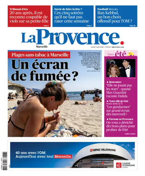 Cover of La Provence Marseille