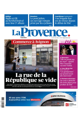 Cover of La Provences Vaucluse