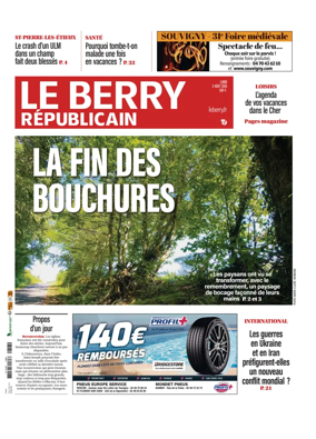 Cover of Le Berry Republicain