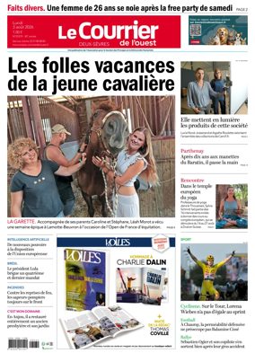 Cover of Le Courrier de l’Ouest (Deux-Sevres)