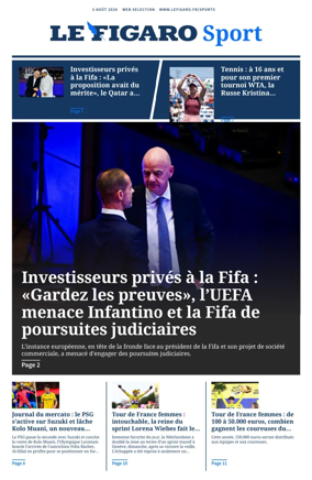 Cover of Le Figaro Sport