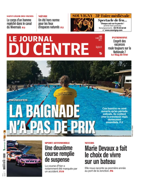 Cover of Le Journal du Centre