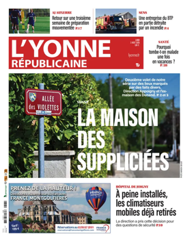Cover of L'Yonne Republicaine