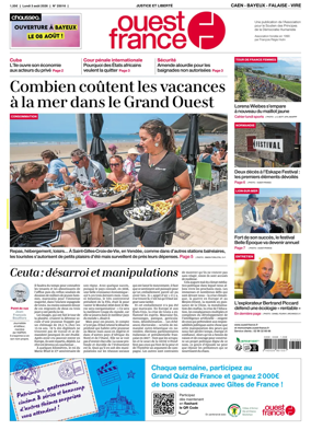 Cover of Ouest France (Caen - Bayeux - Falaise - Vire)