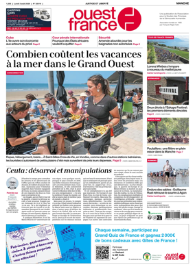 Cover of Ouest France (Manche)