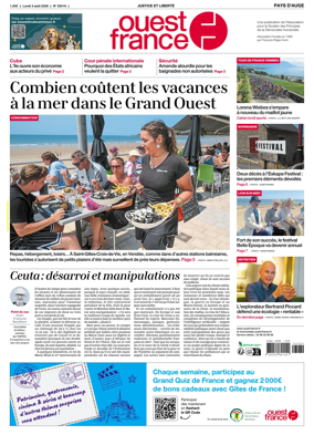 Cover of Ouest France (Pays d'Auge)
