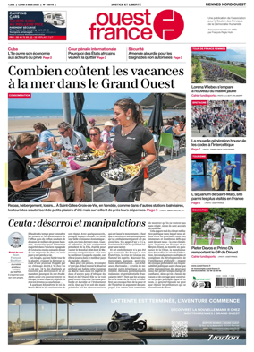 Cover of Ouest-France (Rennes Nord-Ouest)