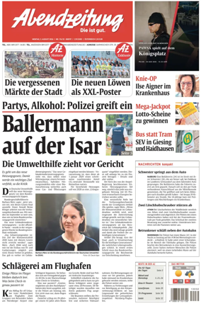 Cover of Abendzeitung Munchen