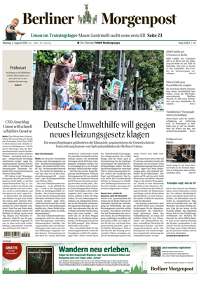 Cover of Berliner Morgenpost