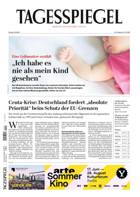 Cover of Der Tagesspiegel