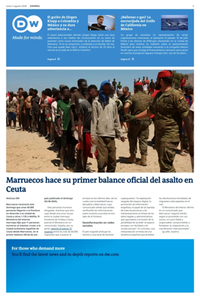 Cover of Deutsche Welle (Spanish edition)