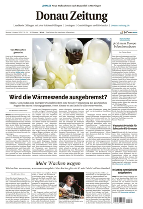 Cover of Donau Zeitung