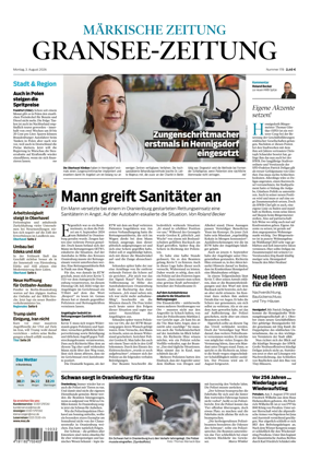 Cover of Gransee-Zeitung