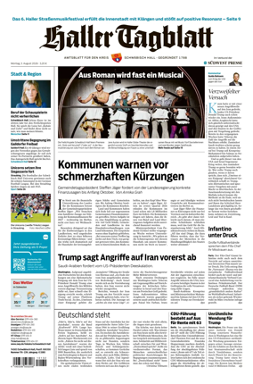 Cover of Haller Tagblatt