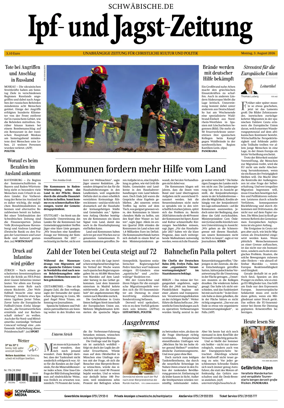 Cover of Ipf- und Jagst-Zeitung