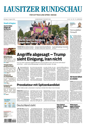 Cover of Lausitzer Rundschau