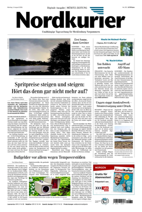 Cover of Muritz-Zeitung