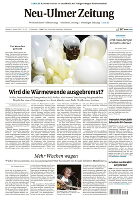 Cover of Neu-Ulmer Zeitung