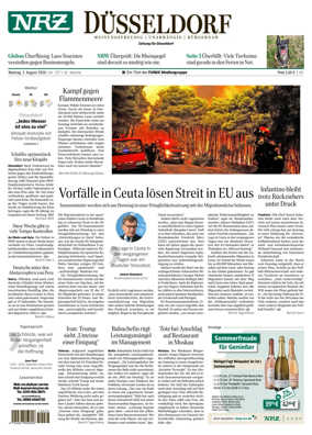 Cover of Neue Rhein Zeitung (Dusseldorf)