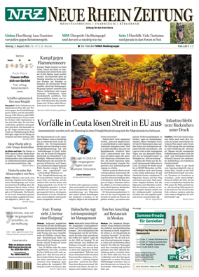 Cover of Neue Rhein Zeitung (Emmerich and Kleve)