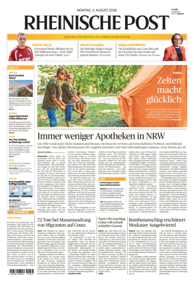 Cover of Rheinische Post Krefeld Kempen