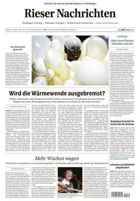 Cover of Rieser Nachrichten