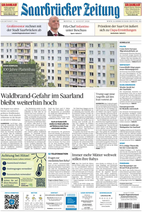 Cover of Saarbruecker Zeitung