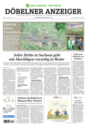 Cover of Sachsische Zeitung (Dobeln)
