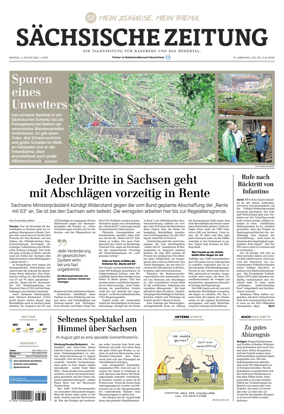 Cover of Sachsische Zeitung (Rodertal)