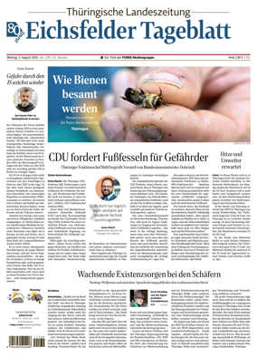 Cover of Thuringische Landeszeitung (Eichsfeld)