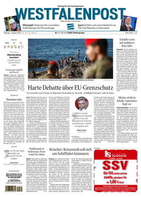 Cover of Westfalenpost (Brilon)