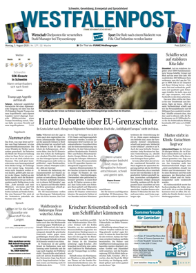 Cover of Westfalenpost (Ennepetal)