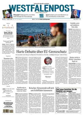 Cover of Westfalenpost (Menden)