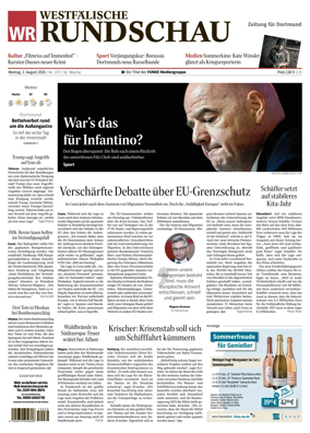 Cover of Westfalische Rundschau (Dortmund-Sud II)