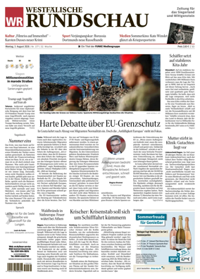 Cover of Westfalische Rundschau (Siegen)