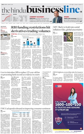 Cover of BusinessLine (Delhi)
