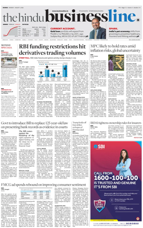 Cover of BusinessLine (Mumbai)