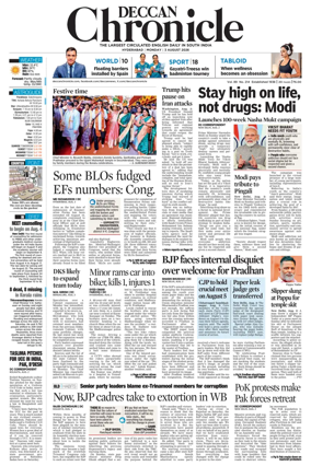 Cover of Deccan Chronicle