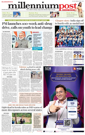 Cover of Millennium Post