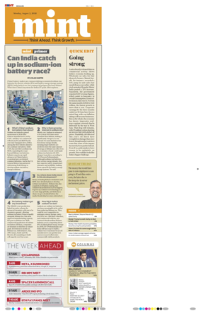 Cover of Mint Bangalore