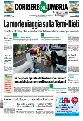 Cover of Corriere dell Umbria