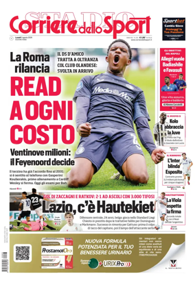 Cover of Corriere dello Sport (Roma)