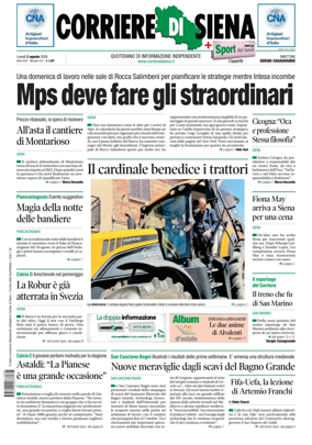 Cover of Corriere di Siena