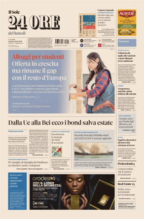 Cover of Il Sole 24 Ore
