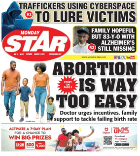 Cover of The Star (Jamaica)