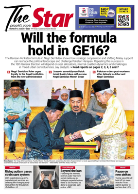 Cover of The Star Malaysia