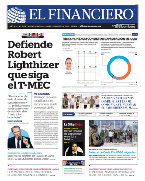 Cover of El Financiero