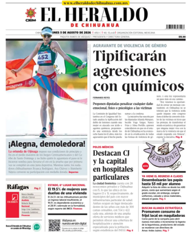 Cover of El Heraldo de Chihuahua